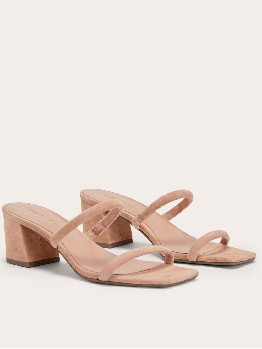 Everlane Shoes 11 Double Strap Sandals Tan